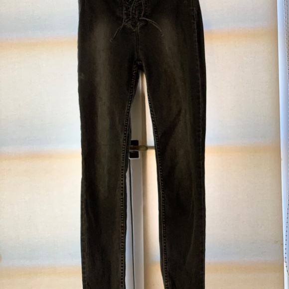 Free People Lace Up Jeans - Picture 9 of 16